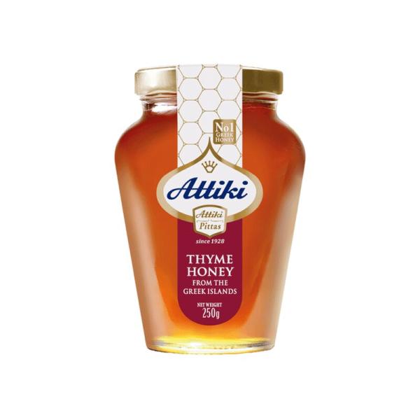 Attiki Griechischer Honig Thymian 455gr Glas