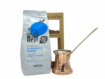 Griechischer Mokka Kaffee 200g + Briki